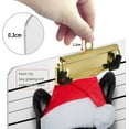 thumbnail image 4 of FMSHPON Christmas Dog Bad Santa Clipboard Hardboard Wood Nursing Clip Board and Pull for Standard A4 Letter 13x9 inches, 4 of 5