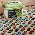 thumbnail image 2 of Mini Alloy Car Model Set with Storage Box Diecast Cars Toys for Boys Sliding Inertia Vehicle Children Toy Kit Kids Gifts 30PCS, 2 of 6