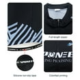 thumbnail image 3 of Cycling Jersey Men Long Sleeves Bike Shirts with Pockets Road Riding Top Full Zipper Black S, 3 of 7