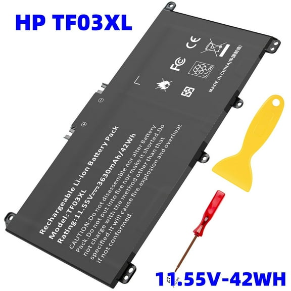New Laptop Battery for TF03XL HP Pavilion 15-CC 15-CD 17-AR 920046-121 920070-855 HT03XL TF03041XL 920046-421 920046-541 TPN-Q191 TPN-Q192 TPN-Q196 11.55V