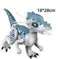 thumbnail image 3 of Bloques de construcción de dinosaurios jurásicos Indominus Rex DIY Figuras de acción de tiranosaurio de gran tamaño Modelos Juguetes para niños Animales Regalos, 3 of 5