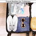 SUPTREE Silicone Travel Size Toiletries Bottles Containers 4 Pack