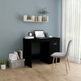 thumbnail image 1 of vidaXL Desk Black 100x50x76 cm Engineered Wood, 1 of 5