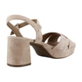 thumbnail image 5 of Aerosoles Womens Cosmos Faux Suede Criss-Cross Block Heels, 5 of 8