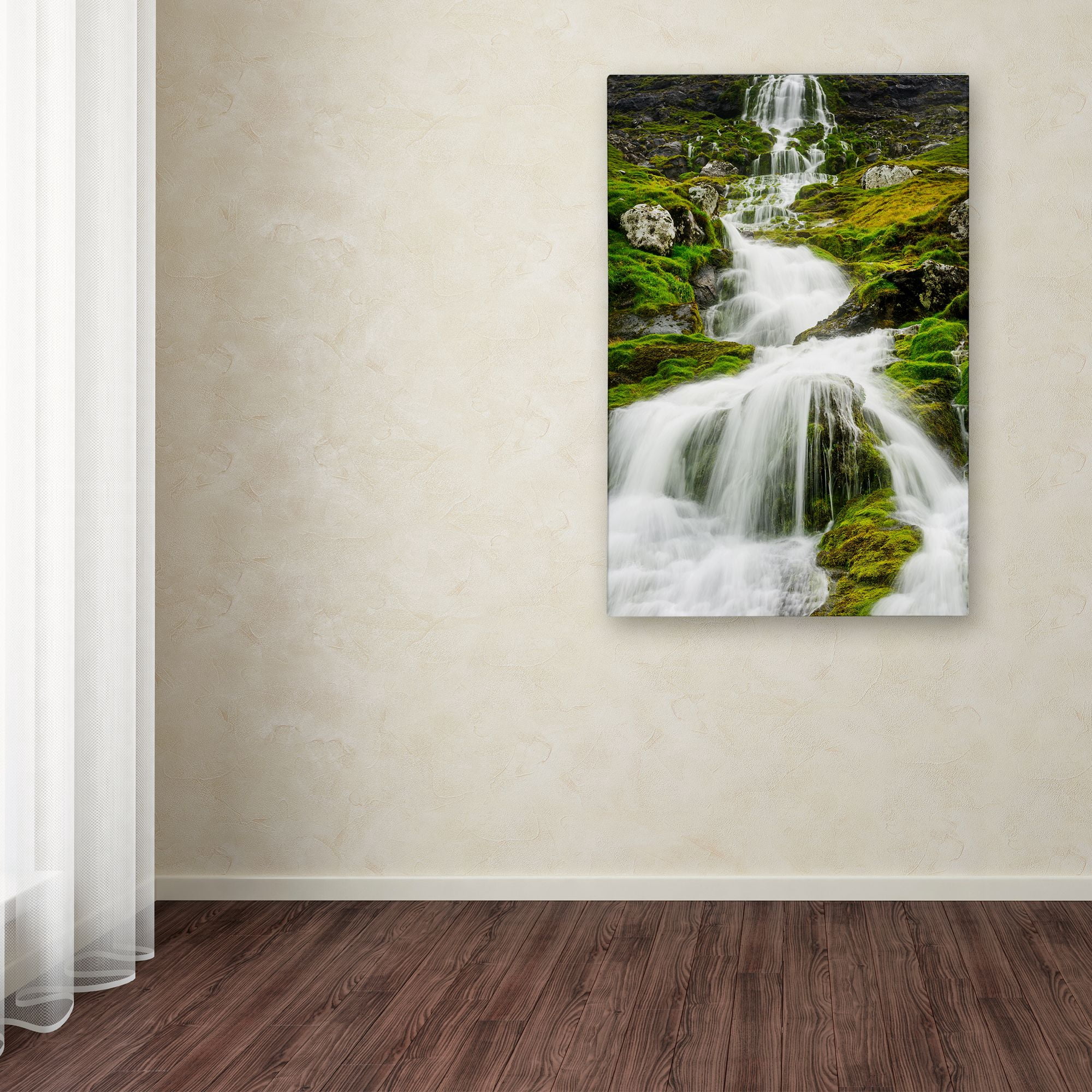 Trademark Fine Art 'Mountain is Dripping' Canvas Art by Philippe Sainte-Laudy