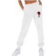 thumbnail image 2 of Zpanxa Women's Soft Velvet Lounge Pants Casual High Waist Joggers for Running Yoga and Home Wear, 2 of 7