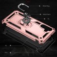 thumbnail image 7 of Designed for Samsung Galaxy A56 5G Case, Military Grade Protective Phone Case Cover with Enhanced Metal Ring Kickstand [Support Magnet Car Mount] Compatible with Samsung Galaxy A56 5G, Rosegold, 7 of 7