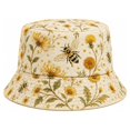 thumbnail image 5 of Gsakboxl Sun Hat Women Nature Botanical Digital Print Bucket Hat Lightweight Casual Garden Morning Baseball Cap Korean Style Outdoor Travel Sun Hat, 5 of 5