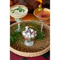 thumbnail image 3 of Golden Hill Studio Set of 2 Black Forest Pine Cosmos Glass 4”, 3 of 5