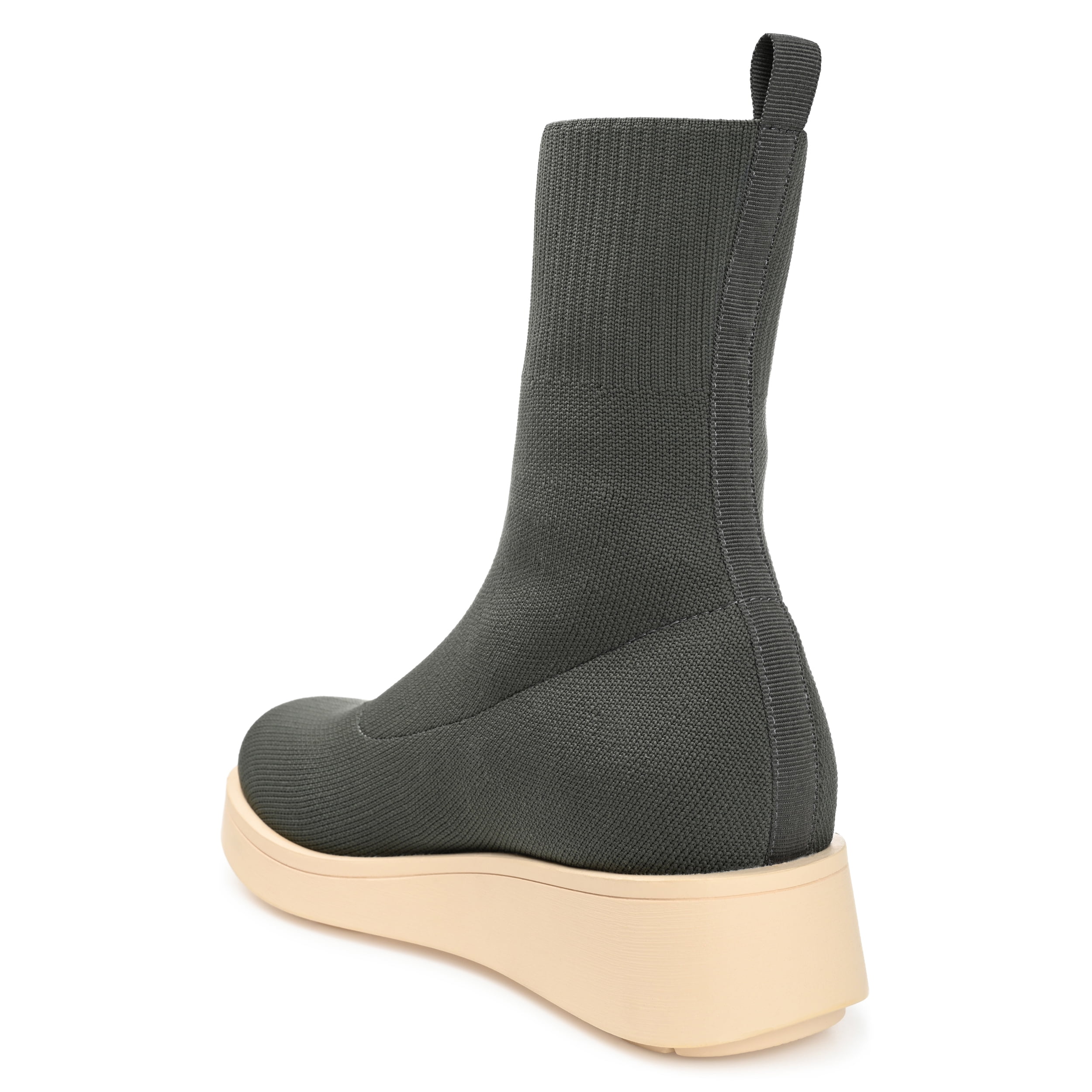 Journee Womens Ebby Pull On Platform Booties