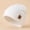 White, variant on Kids Black Winter Tam Beanie – Soft, Warm Knit Hat