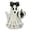 Black Bow Ghost, variant on Halloween Cute Ghost Holding Coke, Resin Ghost Figurine Holding Rhinestone Covered Coke Can Tabletop Halloween Decor,Collectible Tabletop Decor, Seasonal Display