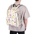 thumbnail image 5 of Goofa Tropical Fruit Printed Backpack,Laptop Backpack,Durable Anti-Theft Travel Work Backpack,Water-resistant Backpack, 5 of 9