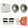 thumbnail image 1 of Transit Auto Rear Disc Brake Rotors and Semi-Metallic Pads Kit for Car 2013-2016 Dodge Dart K8S-101689, 1 of 11
