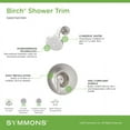 thumbnail image 2 of Symmons 599115TRM Birch Shower Only Trim Package - Chrome, 2 of 5
