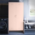 thumbnail image 2 of SystemBuild Evolution Mission District Tall 2 Door Locker Cabinet in Pale Pink, 2 of 17