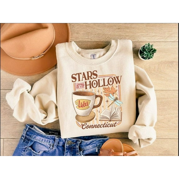 Stars Hollow Sweatshirt, Stars Hollow Where You Lead I Will Follow tShirt, Lukes Diner Sweatshirt, Annual Autumn Festival Long Sleeve Gift TSHIRT All Size S-5XL