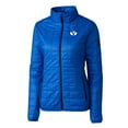 thumbnail image 2 of Women's Cutter & Buck Royal BYU Cougars Rainier Eco Insulated Puffer Full-Zip Jacket, 2 of 3