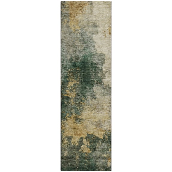 Dalyn Rugs Premium Machine Washable Mayfield AMF1072 Fern 2'3" x 7'6" Runner Rug