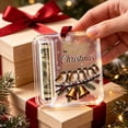 thumbnail image 4 of romoty Holiday Cash Gift Card Hanging Plaque, Winter Songbirds & Golden Jingle Bells Acrylic Money Holder for Tree Decor, 4 of 5