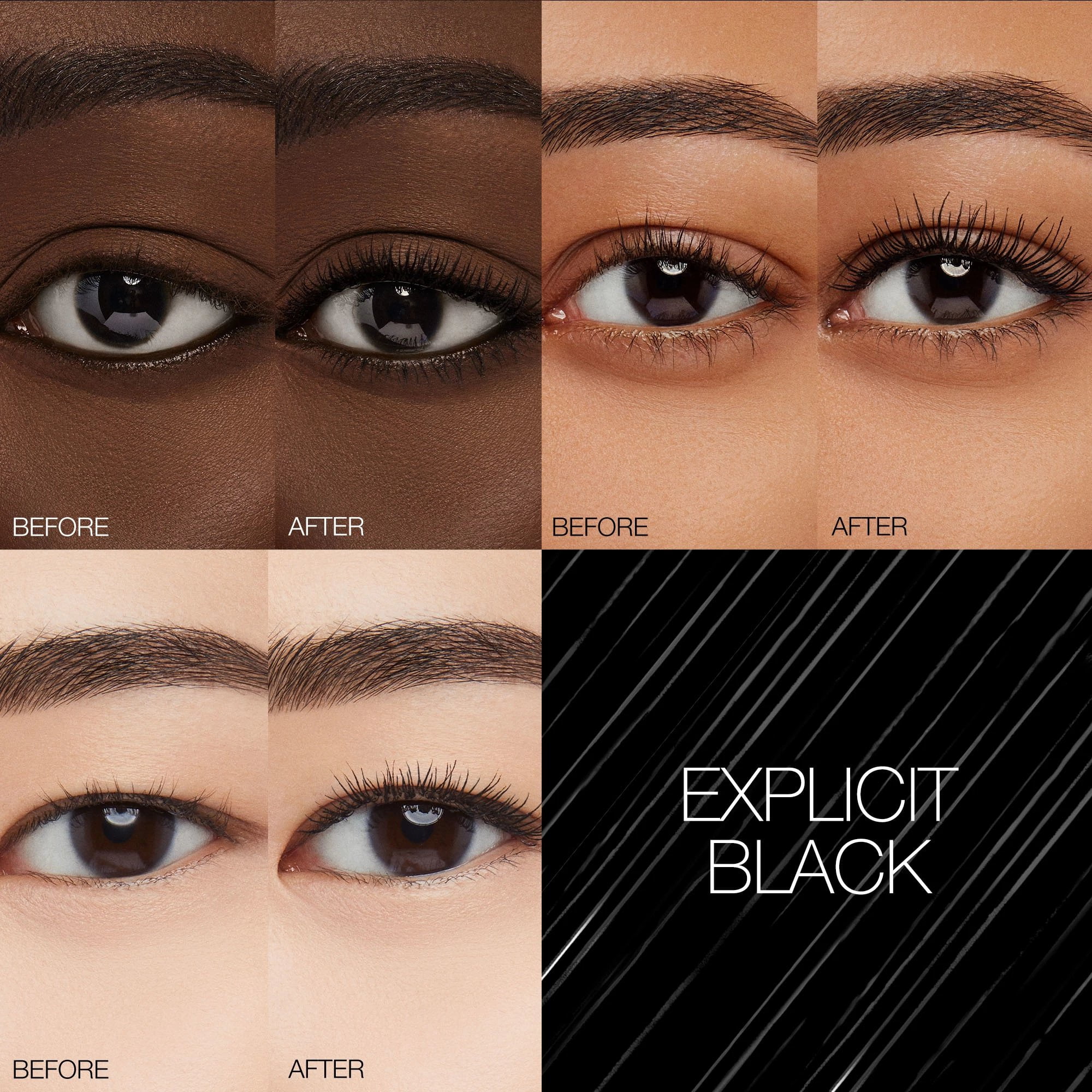 NARS Climax Mascara, Explicit Black, Travel Size, 0.06 Oz