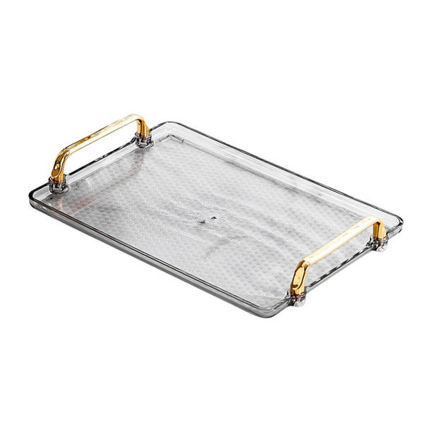 Bandeja decorativa para bebidas cosméticas, estilo nórdico, bandeja de baño para mesita de noche. 305 cm x 22 cm x 45 cm