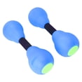 thumbnail image 4 of Mancuernas acuáticas flotantes para mujer, para desarrollar músculos, de secado rápido, para fitness, color azul, 4 of 14