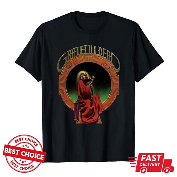 Blues for Allah Retro '80s Unisex Black T-Shirt