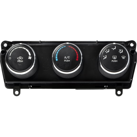 Restored 2011-2017 Jeep Compass Manual Temperature Controls Panel Model Number 55111278AC (Refurbished)