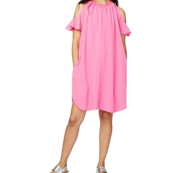 Rachel Roy Womens Elizabeth Shift Dress, Pink, Small