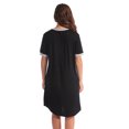 thumbnail image 4 of MintLimit Women's Short Sleeve V-neck Colorblock Solid Loose Pajamas Lounge Sleepwear Pyjamas, 4 of 5