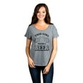 thumbnail image 2 of Thread Tank This Girl Needs A Beer Women's Relaxed Slouchy Dolman T-Shirt Tee Heather Grey 2X-Large, 2 of 4