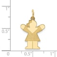 thumbnail image 2 of 14k Yellow Gold Kid Charm, 2 of 3