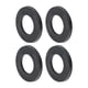 thumbnail image 1 of Anillos centrados de cubo de rueda de 106.1 mm a 57.1 mm, negros, de policarbonato, 4 piezas, 1 of 1