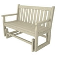 thumbnail image 4 of POLYWOOD® Traditional Recycled Plastic 48 in. Outdoor Glider Loveseat, 4 of 5