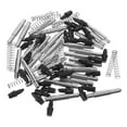 thumbnail image 4 of 50 Pcs Boulons à Ressort pour Mur-Rideau en Acier Inoxydable, Piston à Ressort, Goupille de Localisation, Loquet à Ressort pour l'Industrie Mécanique (Assemblage 0,6x0,6x3,5 cm), 4 of 4