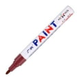 thumbnail image 3 of LQXZWJY Paint Marker Pens - 11 Colors Permanent Oil Based Paint Markers,Medium Tip,Quick Dry and Waterproof Assorted Color Marker for Metal,Wood,Fabric,Plastic,Rock Painting,Stone,Mugs,Canvas,Glass, 3 of 7