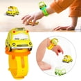 thumbnail image 5 of Reloj analógico para coche pequeño Zulema juguete hacia atrás amarillo, 5 of 5