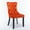 Orange, variant on DONICK Velvet Upholstered Dining Chairs , Kitchen & Dining Room Chairs, Nailheads Tufted, Soft, Solid Wood Frame (Orange, Set of 4)