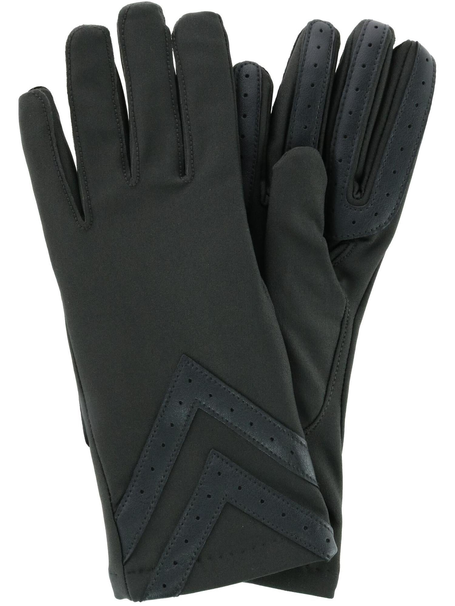 Isotoner Isotoner Touchscreen Chevron Winter Gloves with Fleece