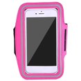 thumbnail image 2 of Moyic Funda deportiva para brazalete, soporte para teléfono de 6,3 pulgadas para mujer, hombre, en la mano, bolsos para teléfono inteligente, Teléfono y Comunicación Rosado, 2 of 8