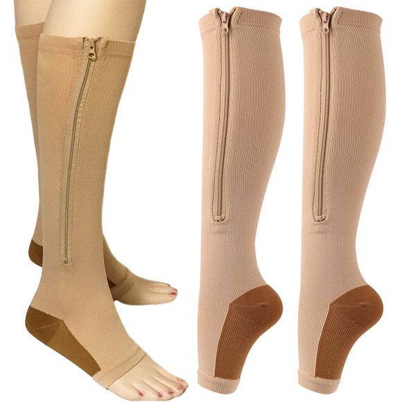 Zippered Compression Socks