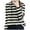 Black, variant on SHTXOZHI Color Block Sweaters for Women Striped Long Sleeve Hooded Knit Pullover Tops Fall Winter