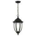 thumbnail image 2 of Sea Gull Lighting 6229301 Galvyn 1 Light 9-7/8" Wide Outdoor Mini Pendant - Black, 2 of 5
