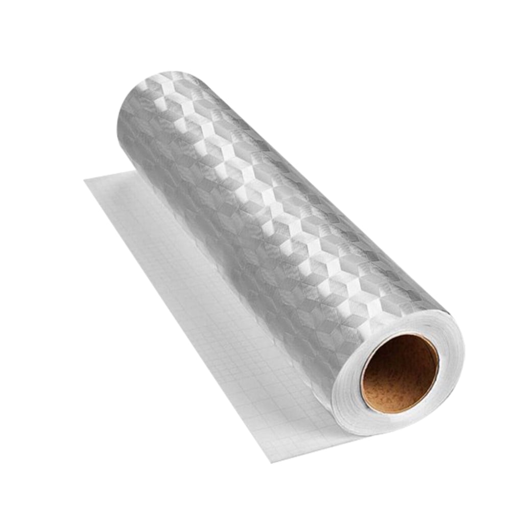 Aluminum selfadhesive foil paper wall sticker oilof draweror