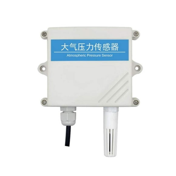 Taidacent Wall Amounted Industrial RS485 Modbus 4-20mA 0-5V/10V Weather Altimeter Barometer Sensor Atmospheric Barometric Air Pressure Sensor Transmitter (0-10V Output)