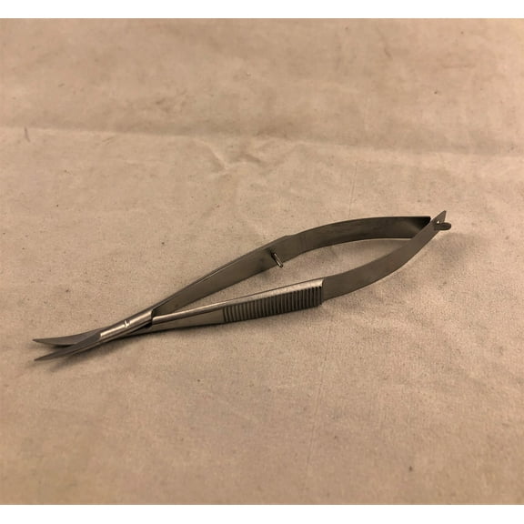 Spring Action Scissor Curved 4.5"