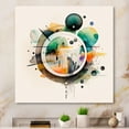 thumbnail image 2 of Designart Multi-Color Watercolor Geometric Art V Canvas Wall Art, 2 of 5