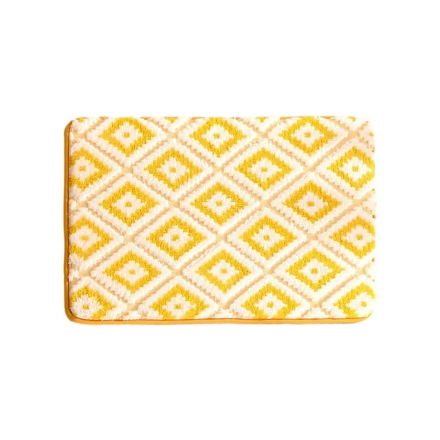 Birdeem Rugs Ultra Absorbent Non-Slip Memory Foam Machine Washable Soft Velvet Bath Mats Easier To Dry for Bathroom Floor