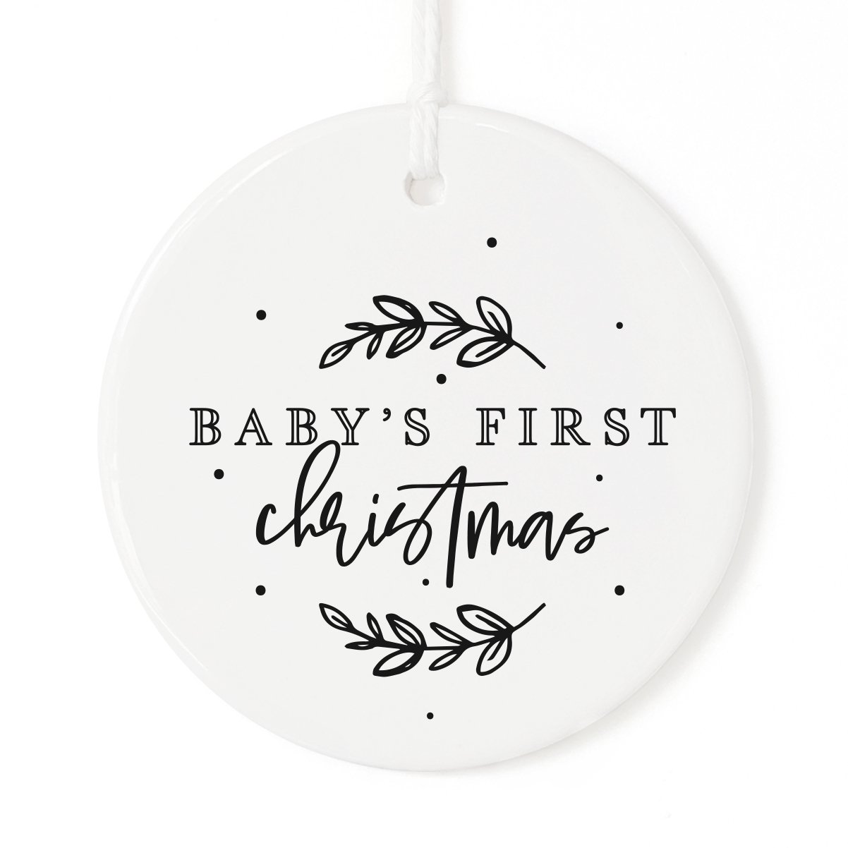Baby's First Christmas Ornament - image 1 of 4